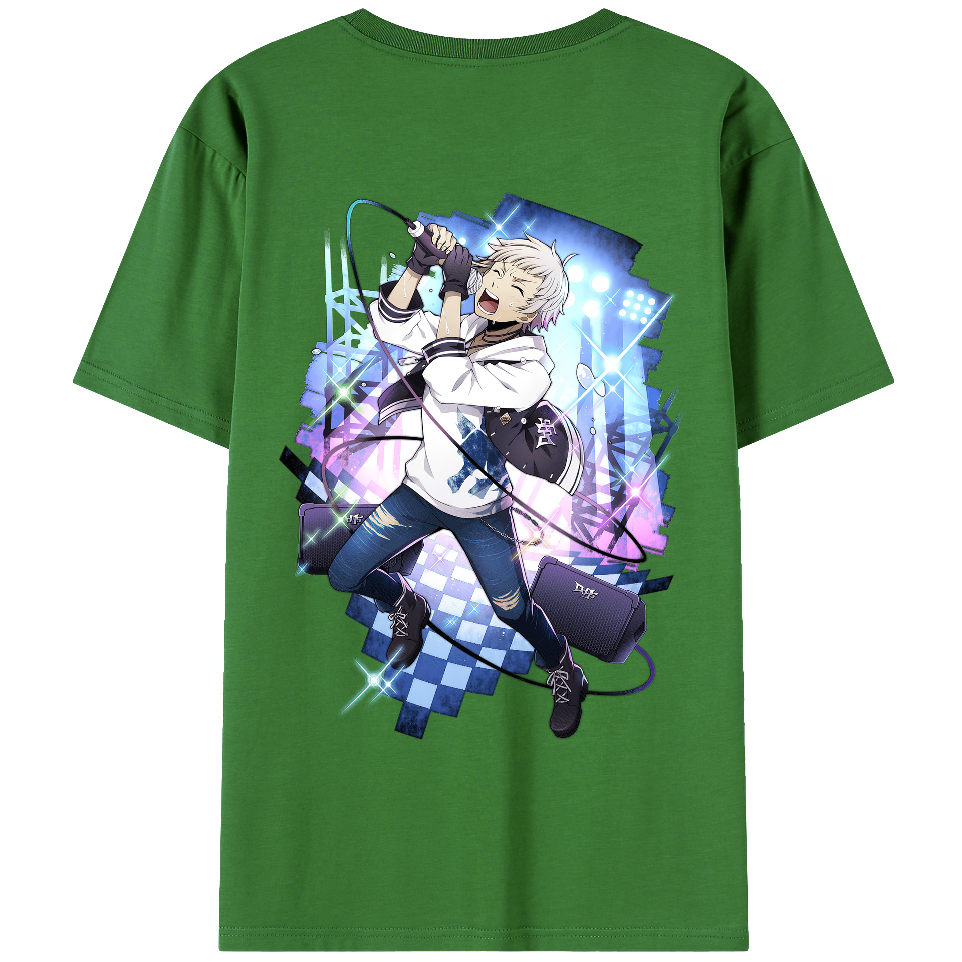 （画像用） 文豪ストレイドッグス Bungo Stray Dogs レディース半袖Tシャツ(バックプリント)